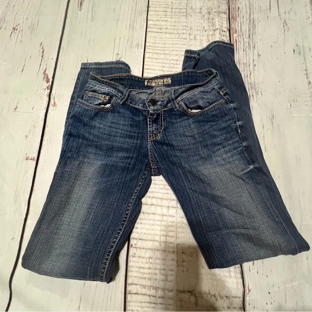 BKE DENIM “culture boot” jeans y2k vintage size 27x33.5 GUC - Picture 7 of 12
